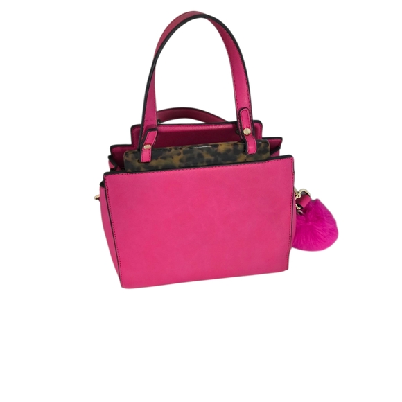 Pink Y2K Crossbody BAG REMOVABLE/ADJUSTABLE STRAP Pockets - Picture 11 of 12